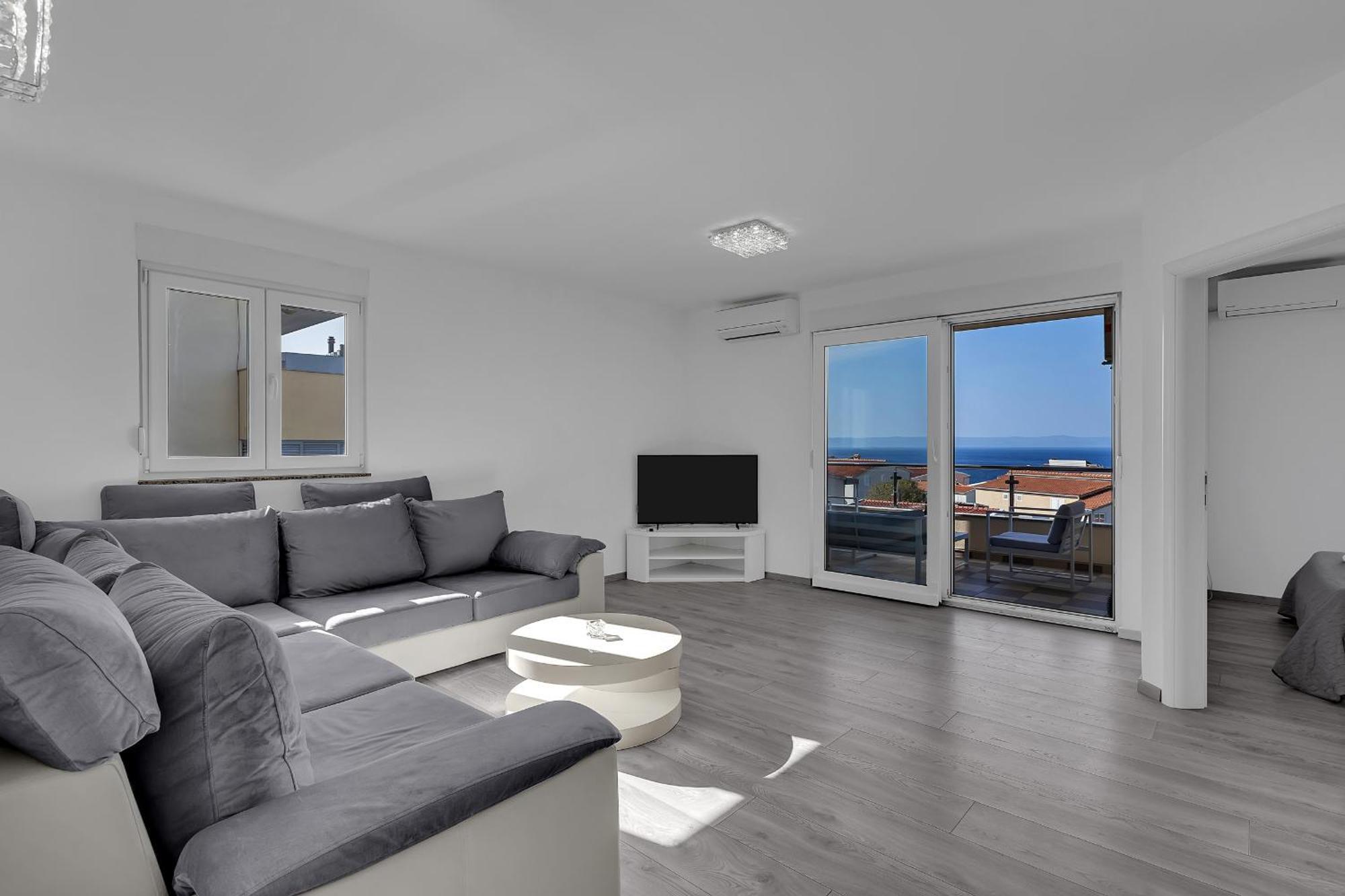 Lägenhet Sea View Dammi With Free Parking Makarska